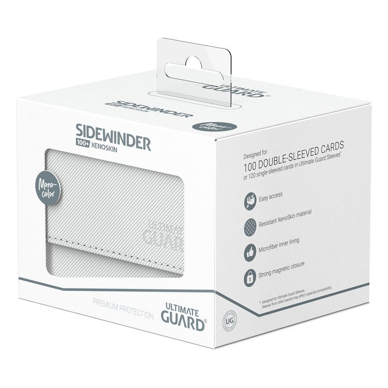 Ultimate Guard Sidewinder 100+ XenoSkin Monocolor White - Ultimate Guard
