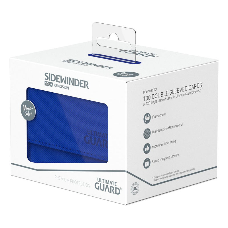 Ultimate Guard Sidewinder 100+ XenoSkin Monocolor Blue - Ultimate Guard