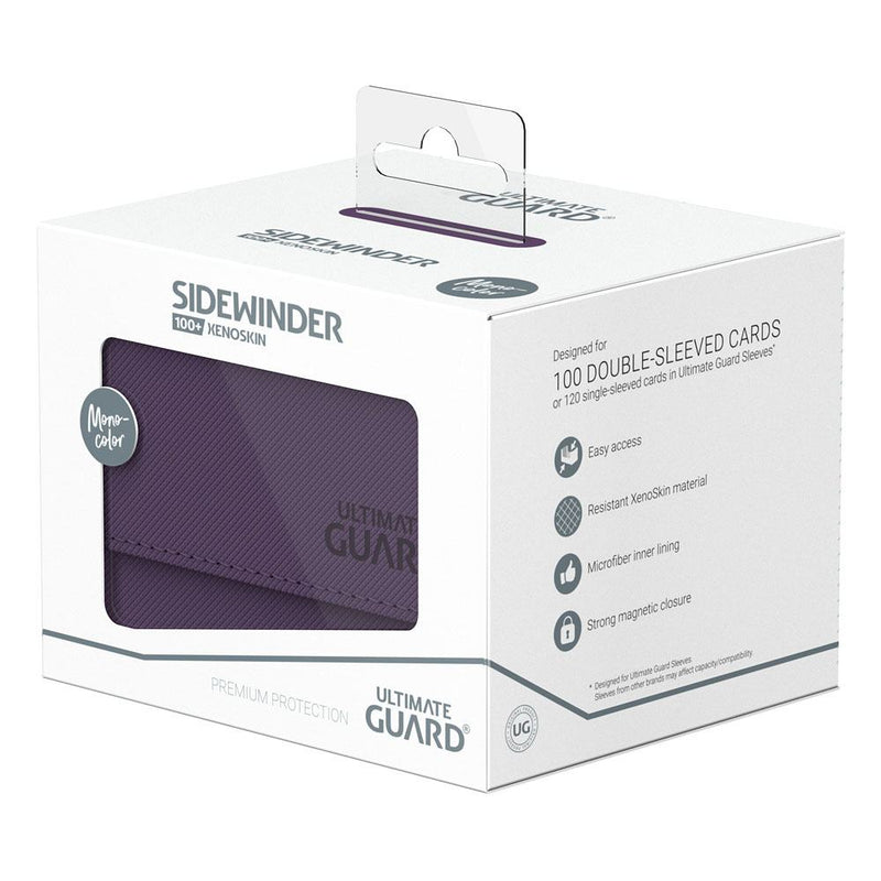 Ultimate Guard Sidewinder 100+ XenoSkin Monocolor Purple - Ultimate Guard