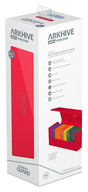Ultimate Guard Arkhive 400+ XenoSkin Monocolor Red - Ultimate Guard