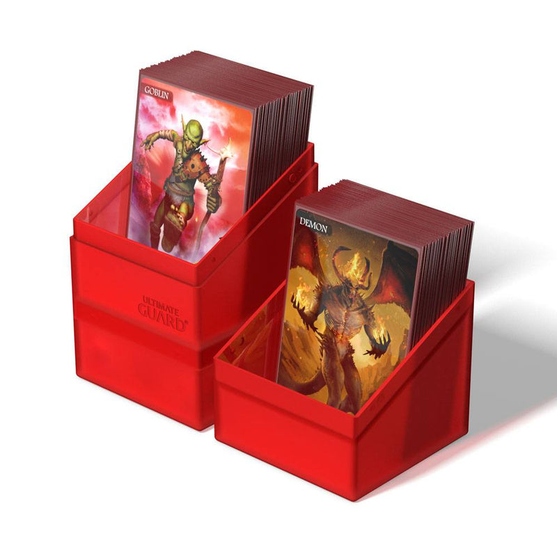 Ultimate Guard Boulder´n´Tray 100+ Ruby - Ultimate Guard