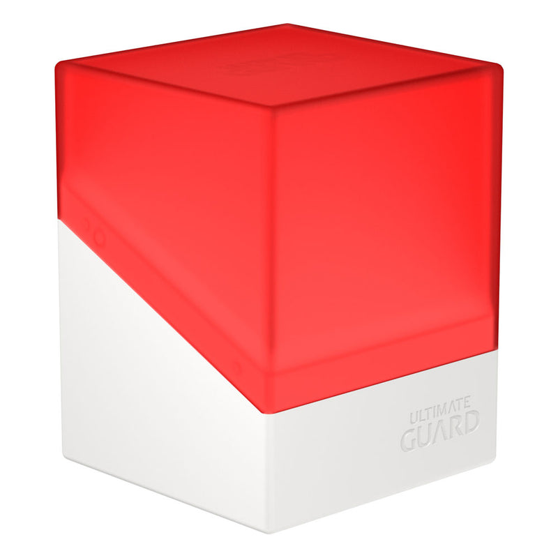 Ultimate Guard Boulder Deck Case 100+ SYNERGY Red/White - Ultimate Guard