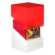Ultimate Guard Boulder Deck Case 100+ SYNERGY Red/White - Ultimate Guard