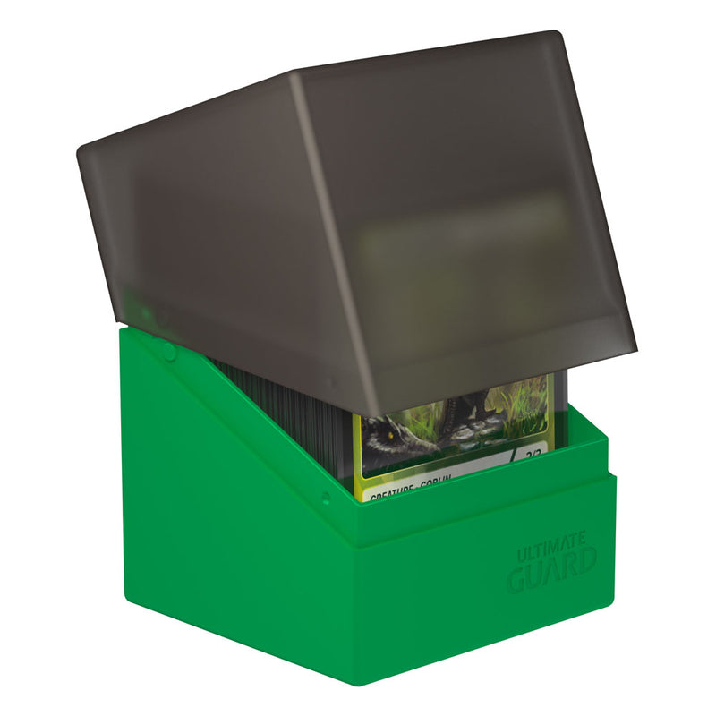 Ultimate Guard Boulder Deck Case 100+ SYNERGY Black/Green - Ultimate Guard