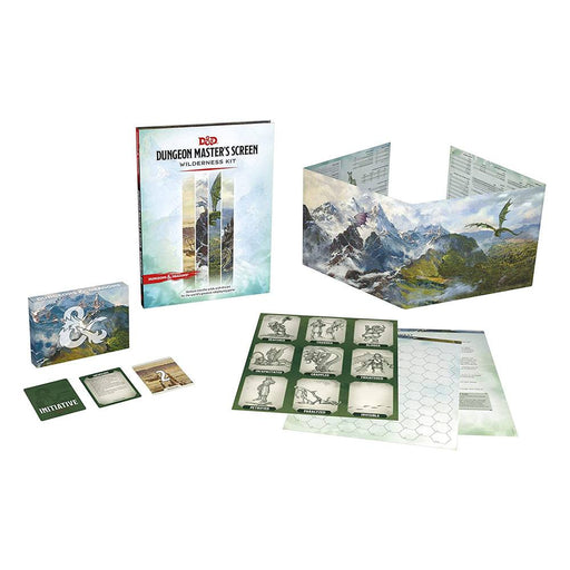 D&D Dungeon Master's Screen Wilderness Kit - Wizards Of The Coast
