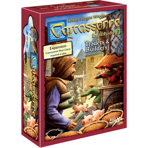 Carcassonne Expansion 2: Traders & Builders - Z-Man Games