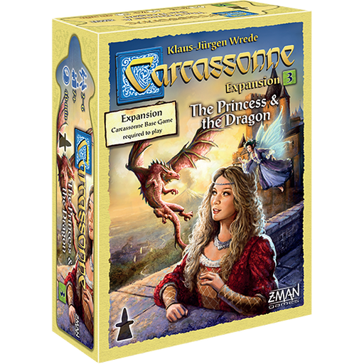 Carcassonne Expansion 3: The Princess & The Dragon - Z-Man Games